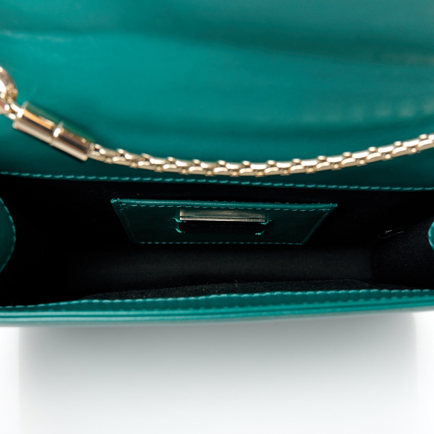 Bulgari Galuchat Calfskin Serpenti Forever Crossbody Bag Green 5 of 10