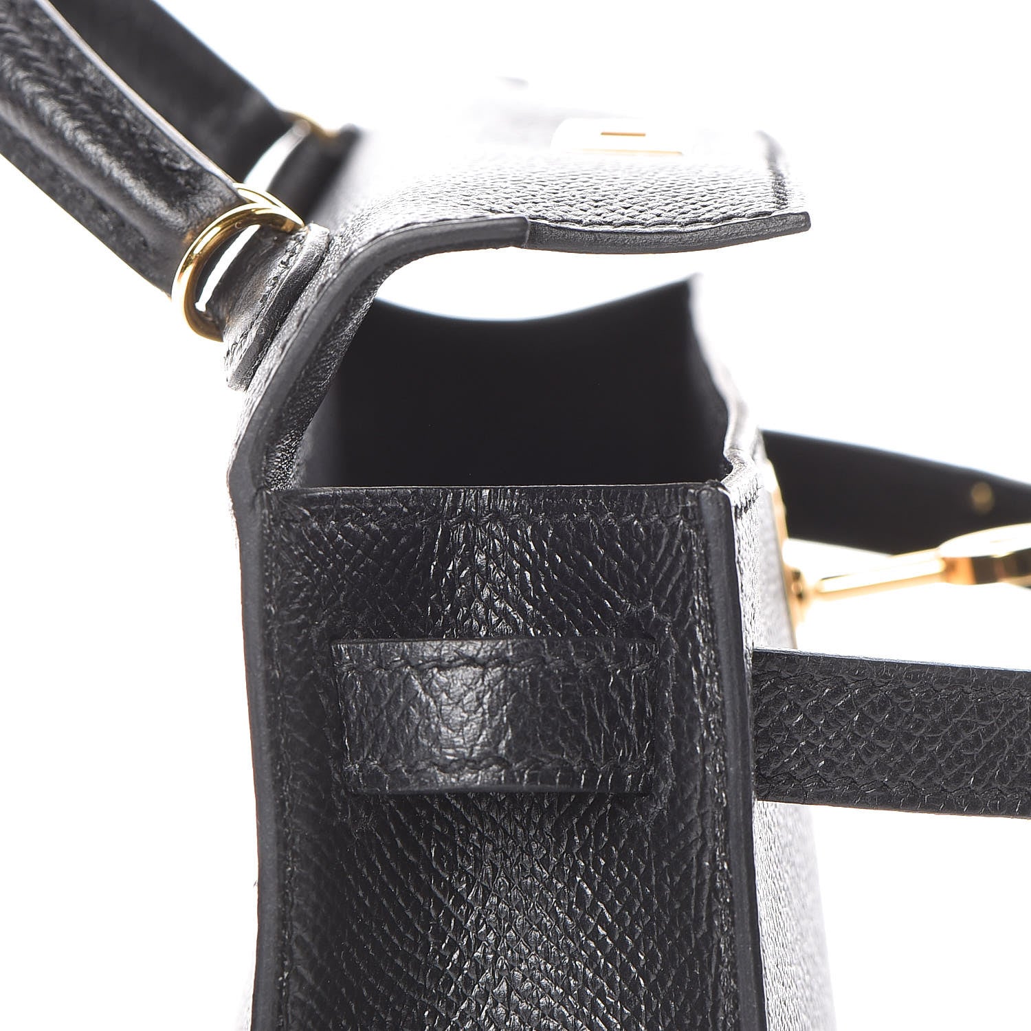 Hermes Epsom Mini Kelly Sellier 20 Black 22 of 33