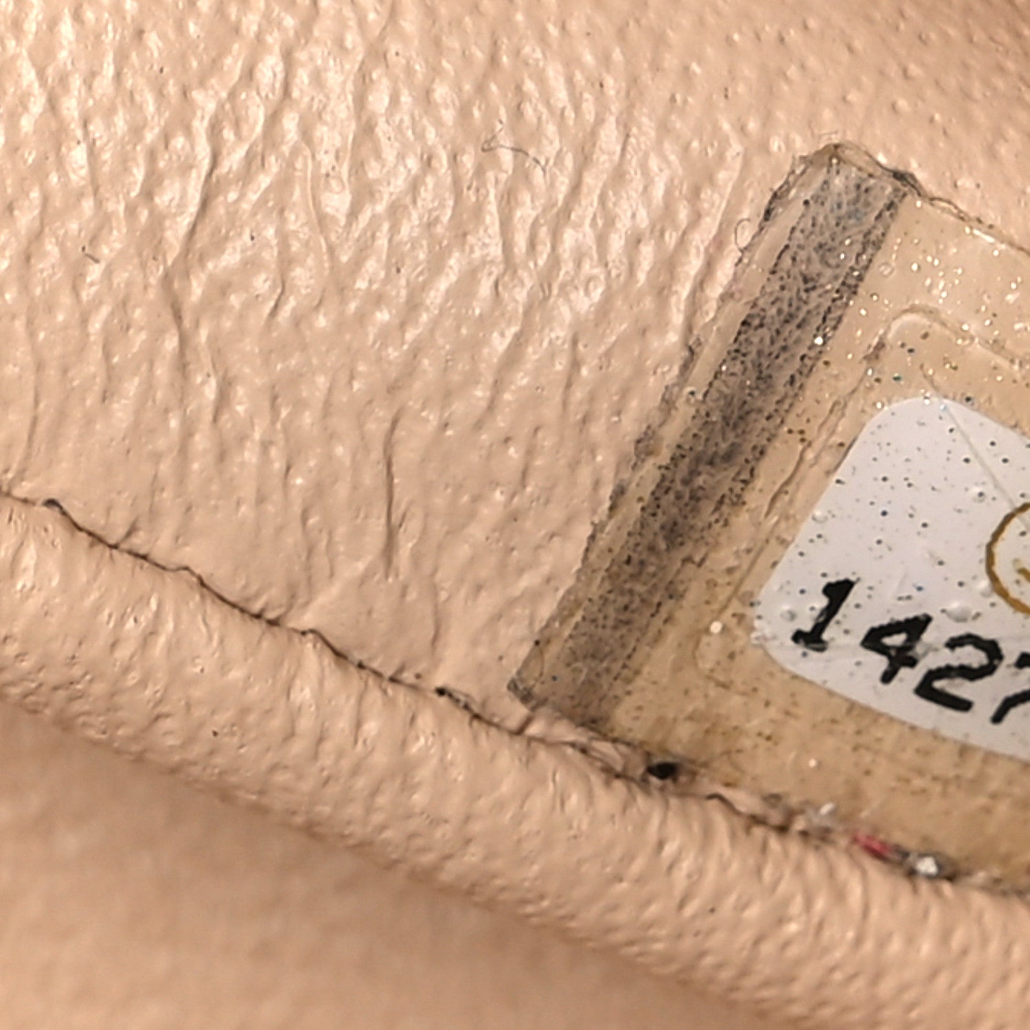 Chanel Caviar Quilted Jumbo Single Flap Beige Clair 7 of 22