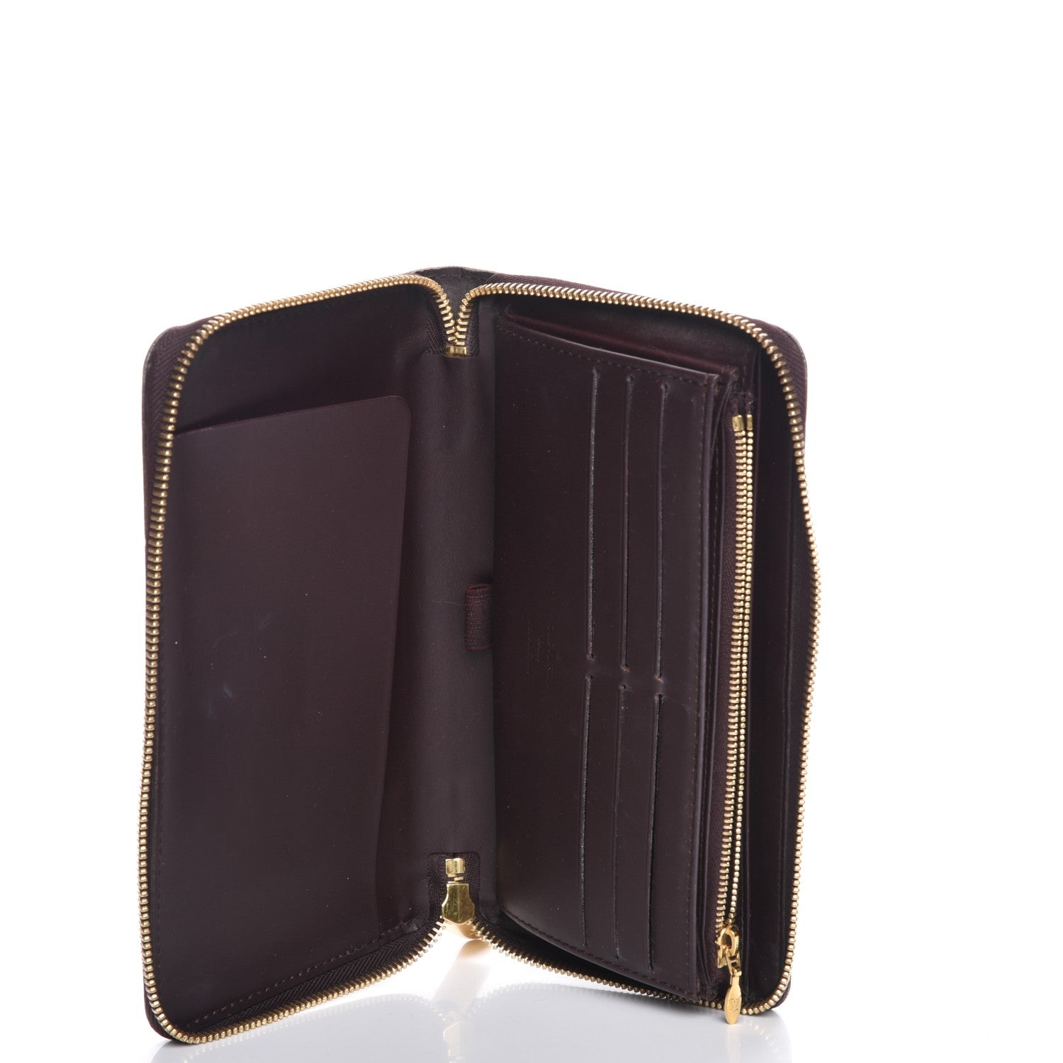 Louis Vuitton Vernis Zippy Wallet Amarante 5 of 7