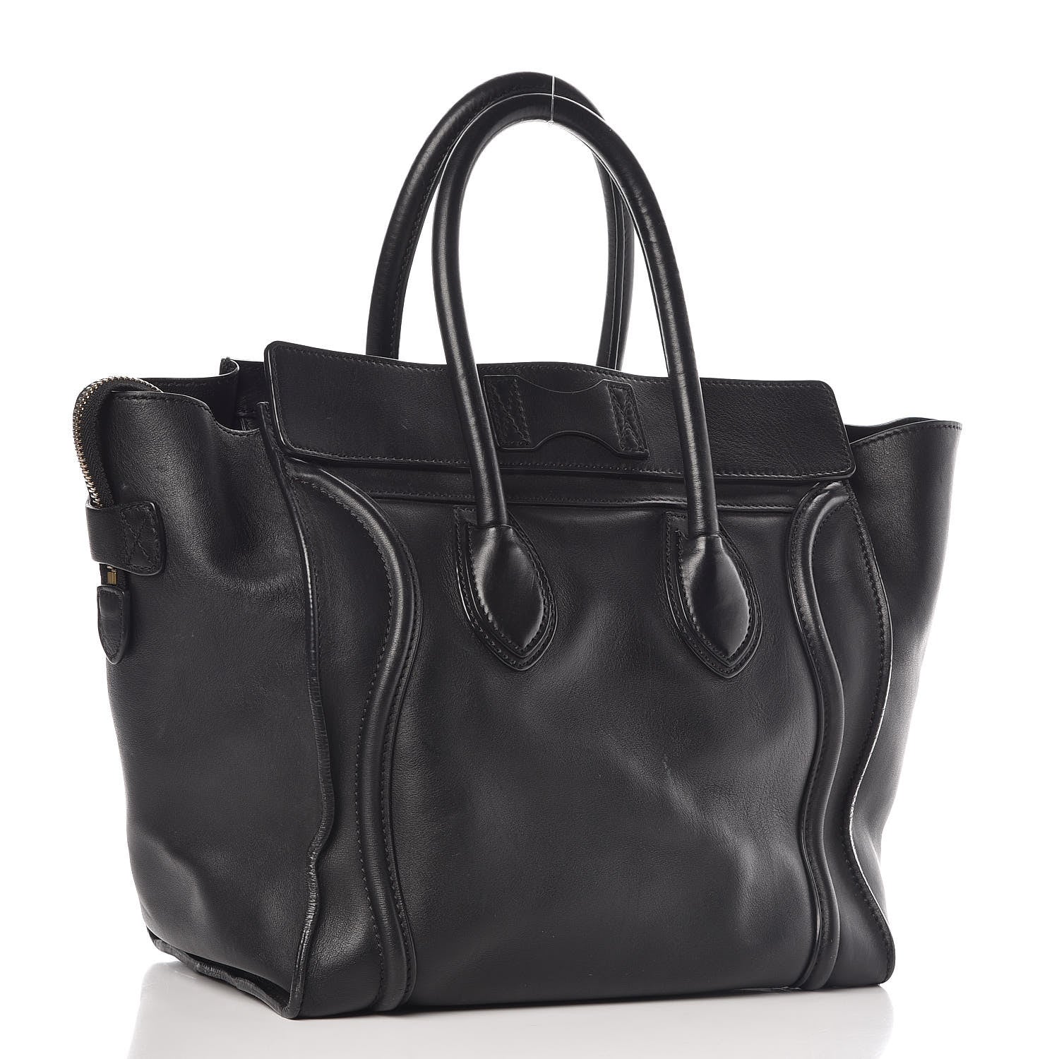 Celine Smooth Calfskin Mini Luggage Black 3 of 27