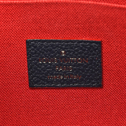 Louis Vuitton Empreinte Pochette Felicie Chain Wallet Marine Rouge 7 of 10