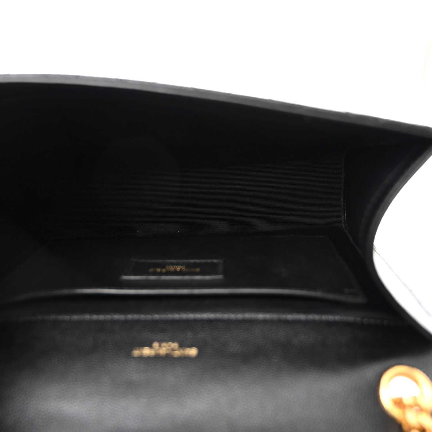Saint Laurent Grain De Poudre Textured Mixed Matelasse Triquilt Medium Monogram Satchel Black 5 of 10