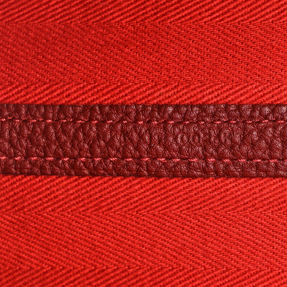 Hermes Chevron Herringbone Toile Negonda Garden Party 36 Rouge Tomate Rouge H 7 of 16
