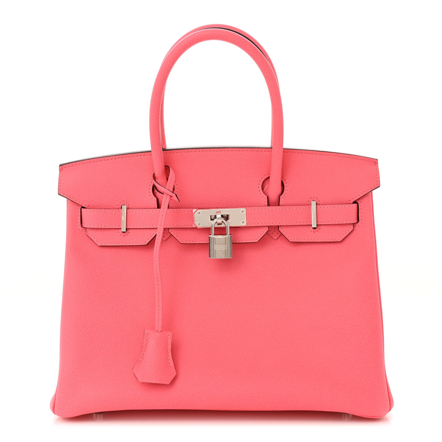 Hermes Epsom BIRKIN 30 Rose Azalee 1 of 11