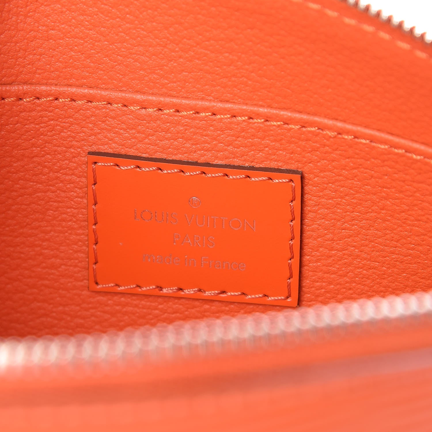 Louis Vuitton Epi Cosmetic Pouch Piment 6 of 9