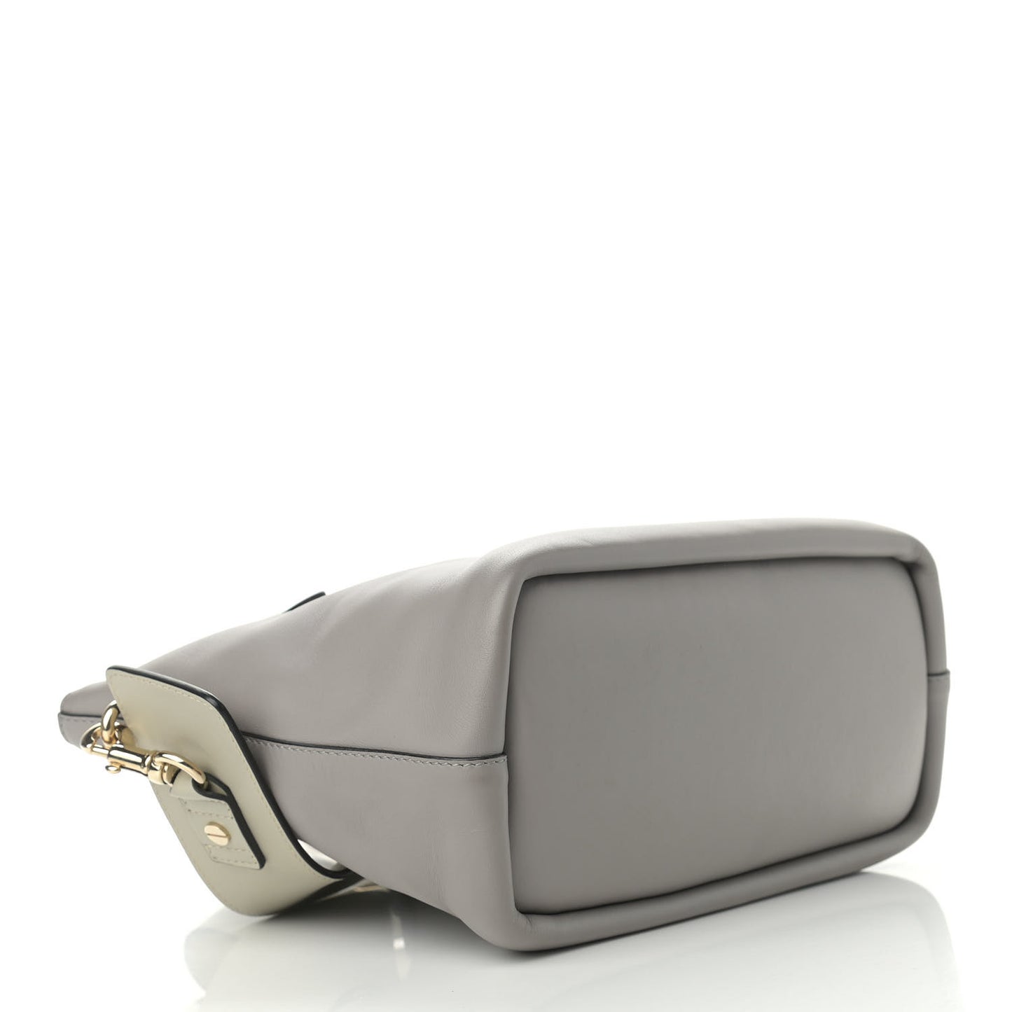 Smooth Calfskin Mini Baylee Tote Cashmere Grey