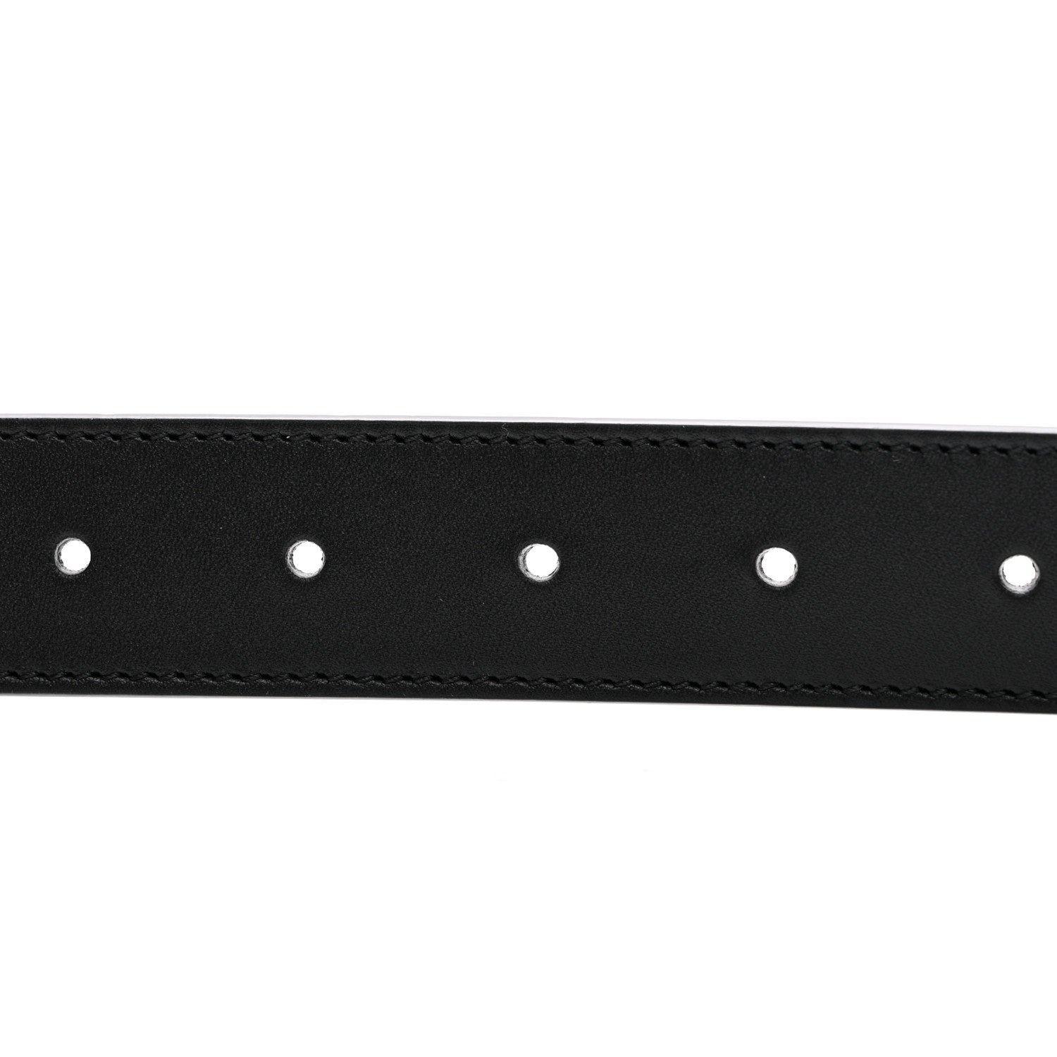Gucci Calfskin Double G 30mm Belt 80 32 Black 5 of 5