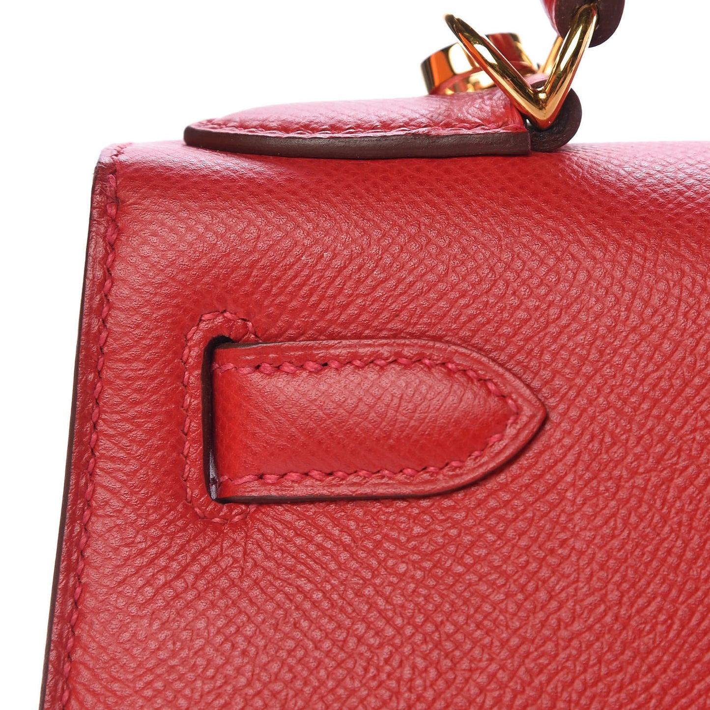 Epsom Kelly Sellier 28 Rouge Casaque