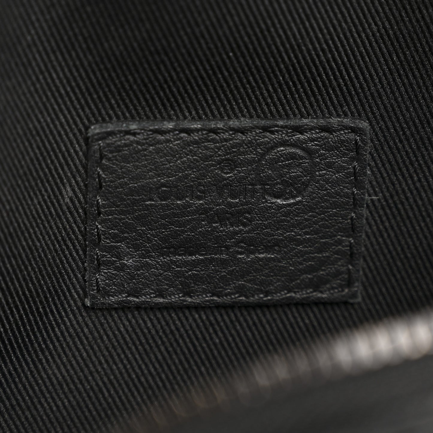Calfskin Monogram Shadow Discovery Bumbag Black
