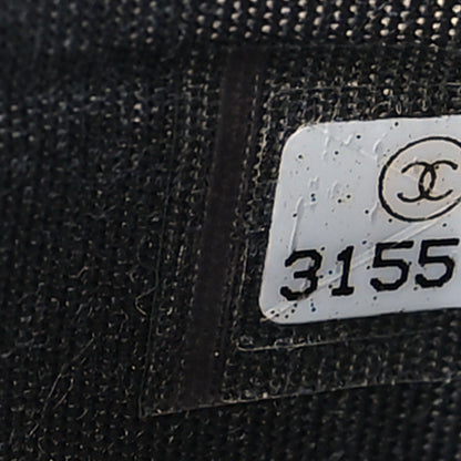 Chanel Lambskin Quilted Chanel 19 Card Holder Dark Grey 8 of 9