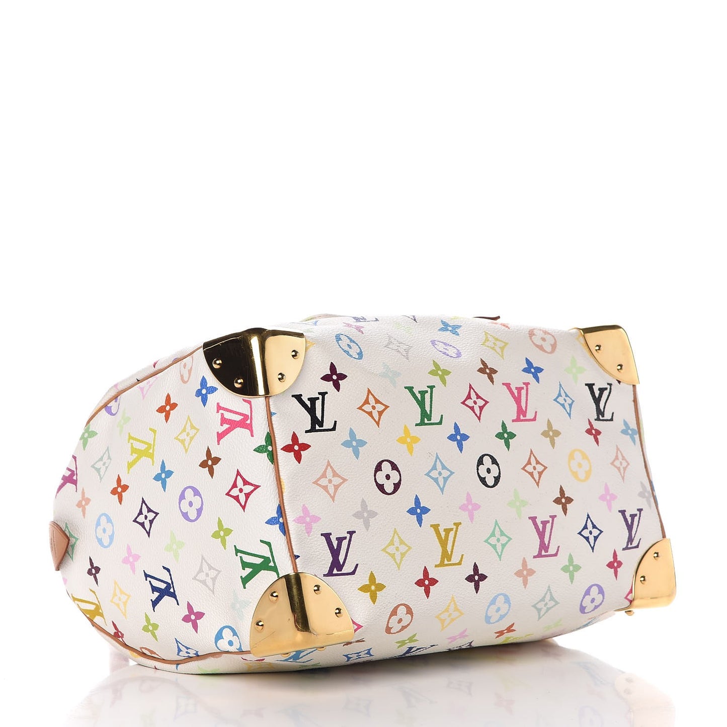 Monogram Multicolor Speedy 30 White