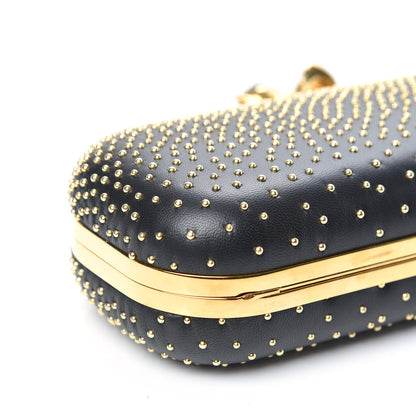 Alexander McQueen Studded Knucklebox Clutch Black 9 of 10