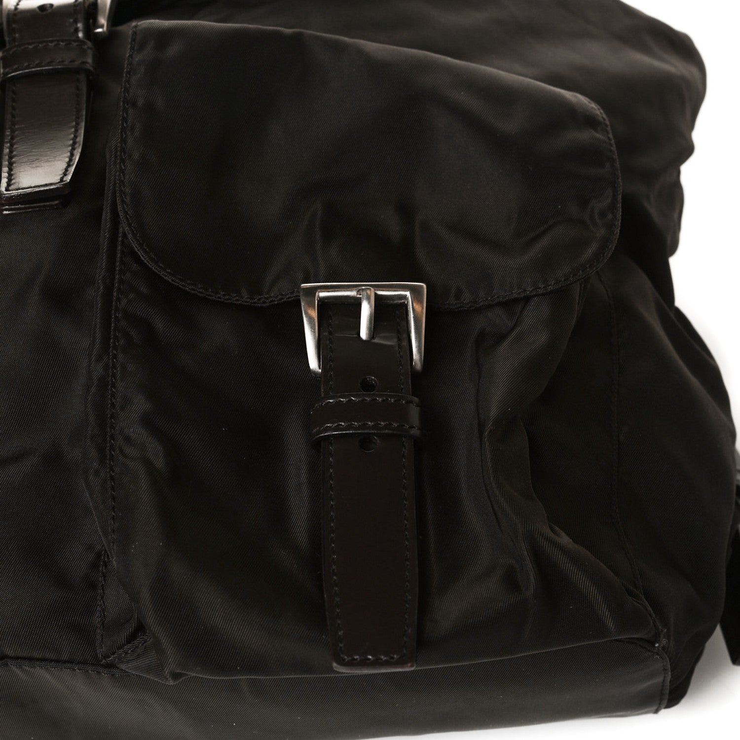 Prada Nylon Vela Medium Backpack Dark Brown 11 of 15