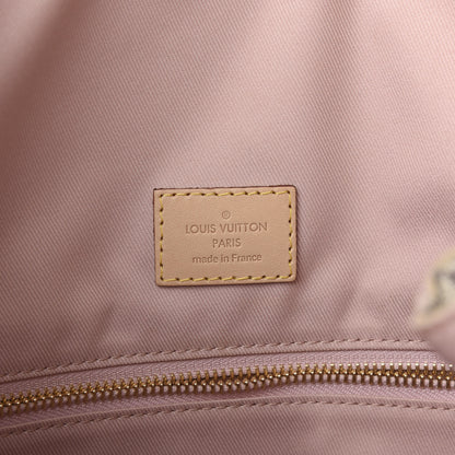 Louis Vuitton Damier Azur Graceful MM Rose Ballerine 5 of 9