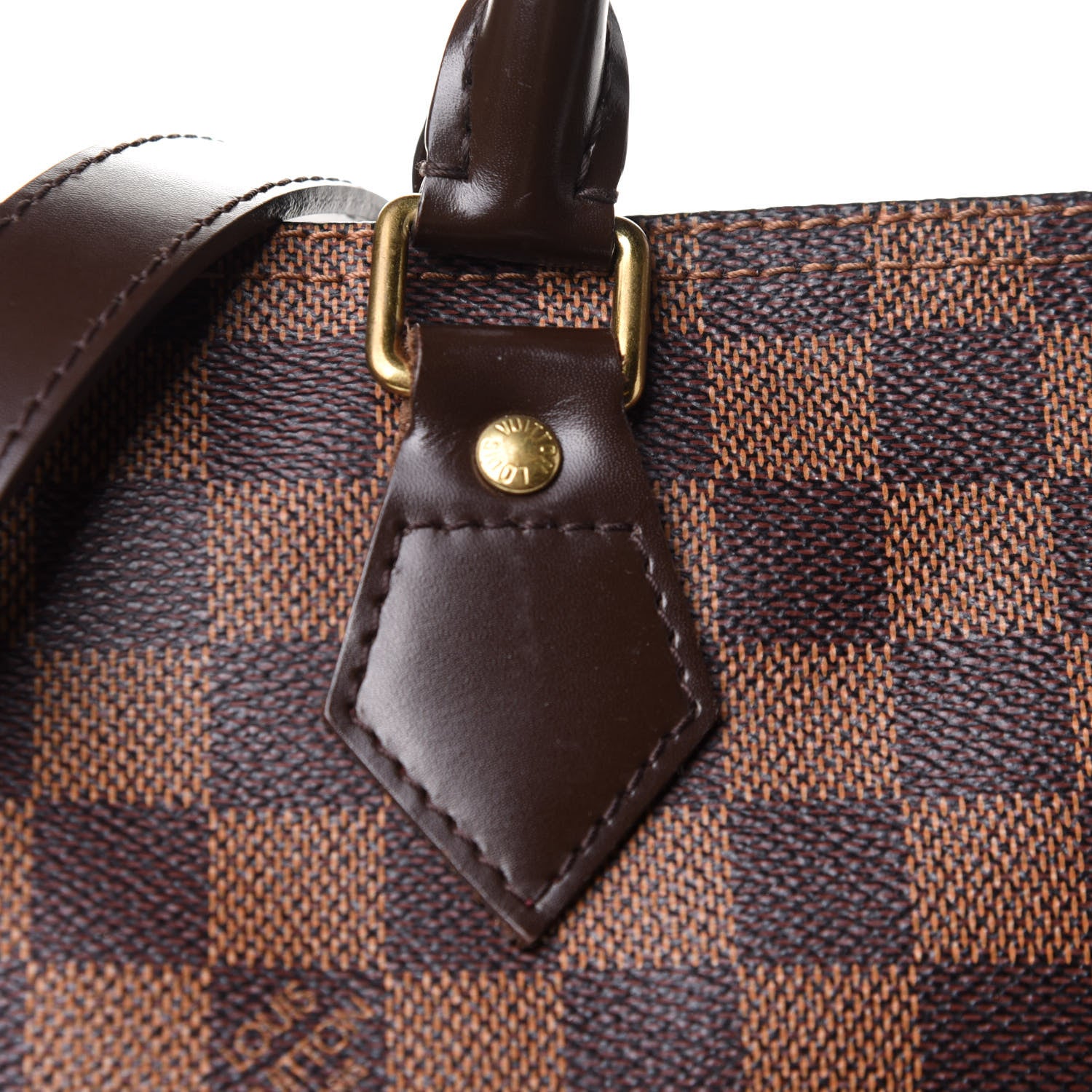 Louis Vuitton Damier Ebene Speedy Bandouliere 30 8 of 15