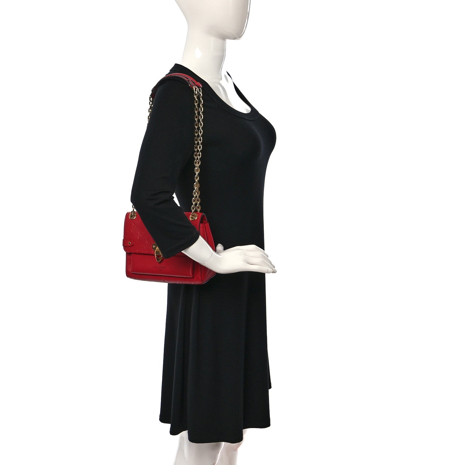 Louis Vuitton Empreinte Vavin BB Scarlet 2 of 8