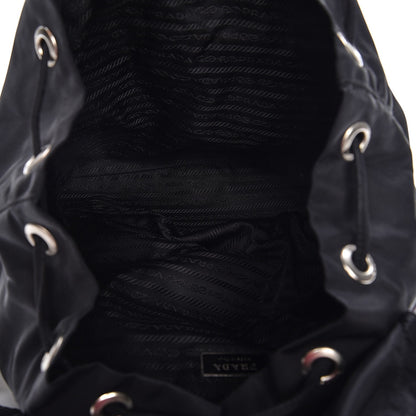 Prada Nylon Vela Medium Backpack Black 5 of 12
