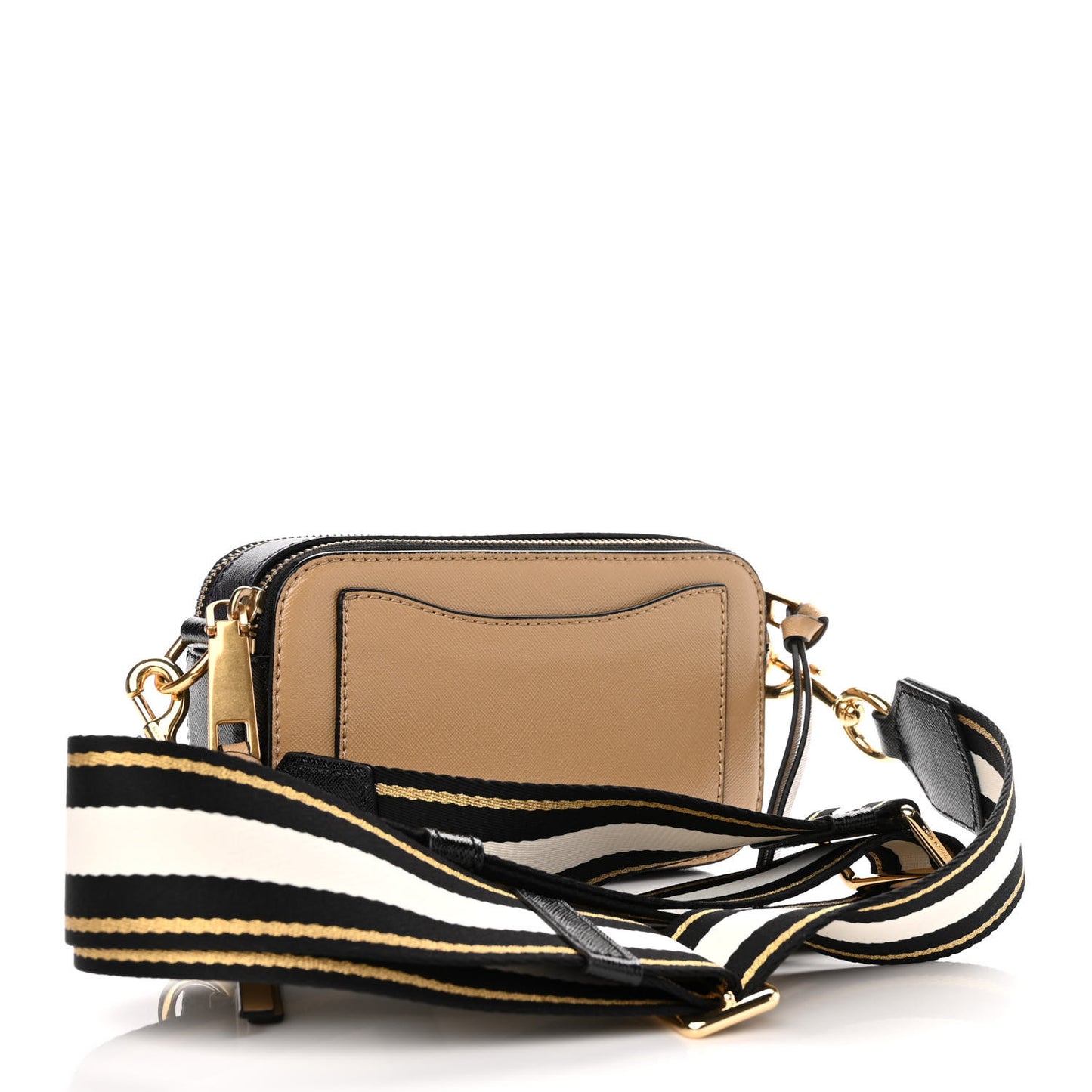 Saffino Small Snapshot Camera Bag Beige Multicolor