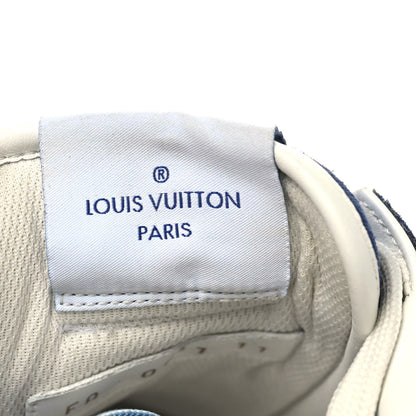 Louis Vuitton Monogram Watercolor Mens LV Ollie Sneakers 11 Blue 7 of 9