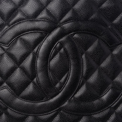 Chanel Caviar Quilted Medallion Tote Black 6 of 8