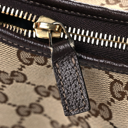 Gucci Monogram Large Abbey D Ring Hobo Dark Brown 15 of 15