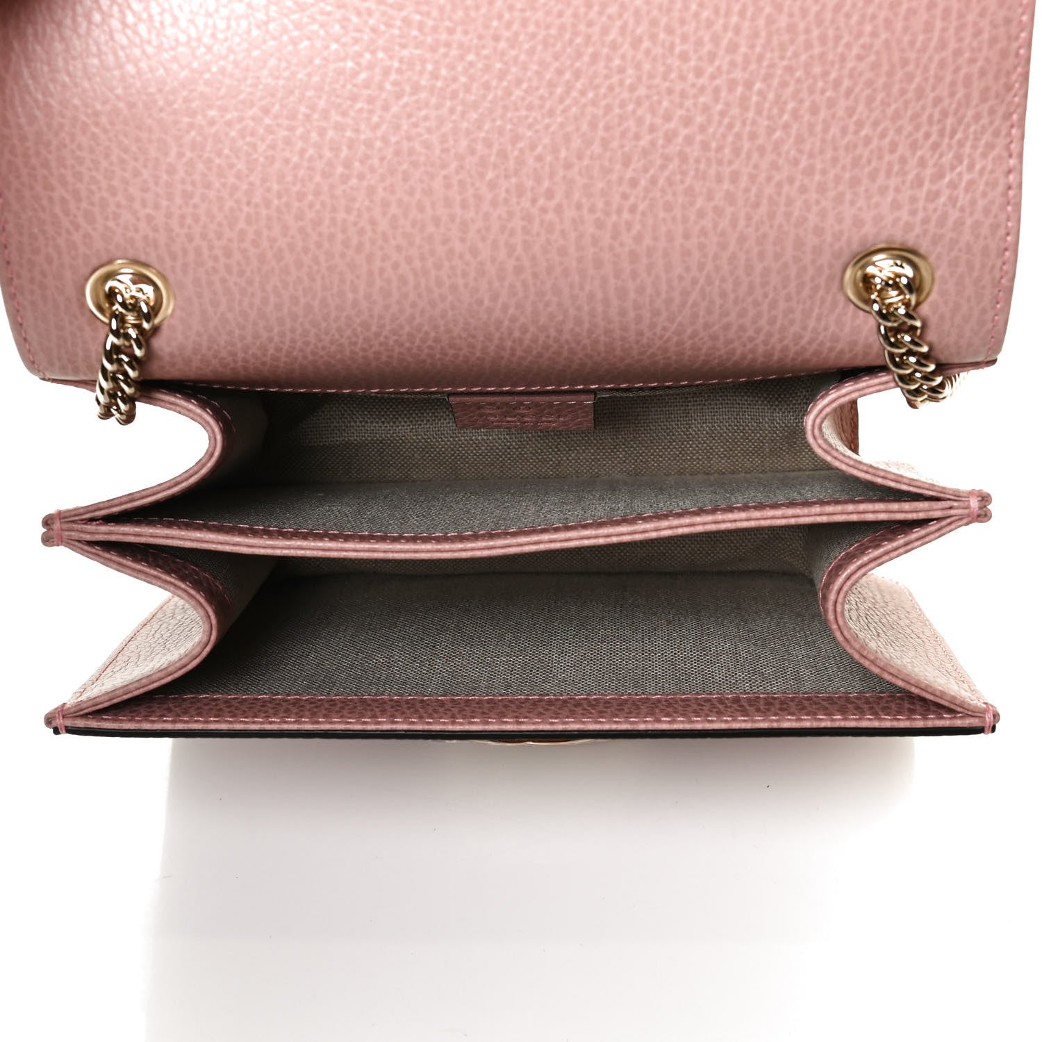 Gucci Dollar Calfskin Small Interlocking G Shoulder Bag Soft Pink 4 of 10