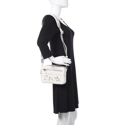 Christian Dior X DANIEL ARSHAM Grained Calfskin Safari Messenger White 2 of 10