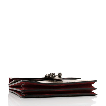 Gucci GG Supreme Monogram Blooms Medium Dionysus Shoulder Bag Beige Multicolor Dry Rose 4 of 17