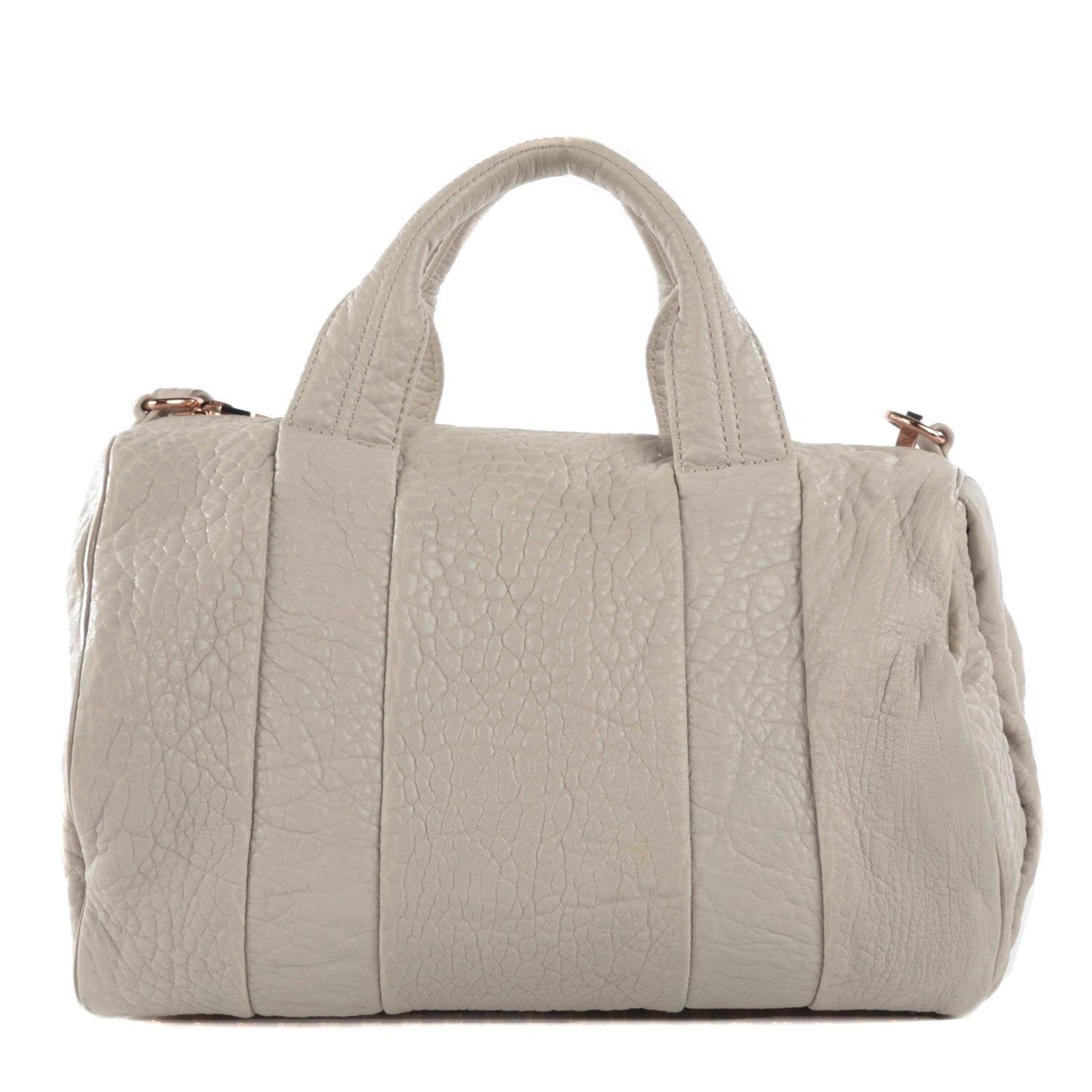 Alexander Wang Pebbled Lambskin Rocco Lilac Rose Gold Hardware 1 of 9