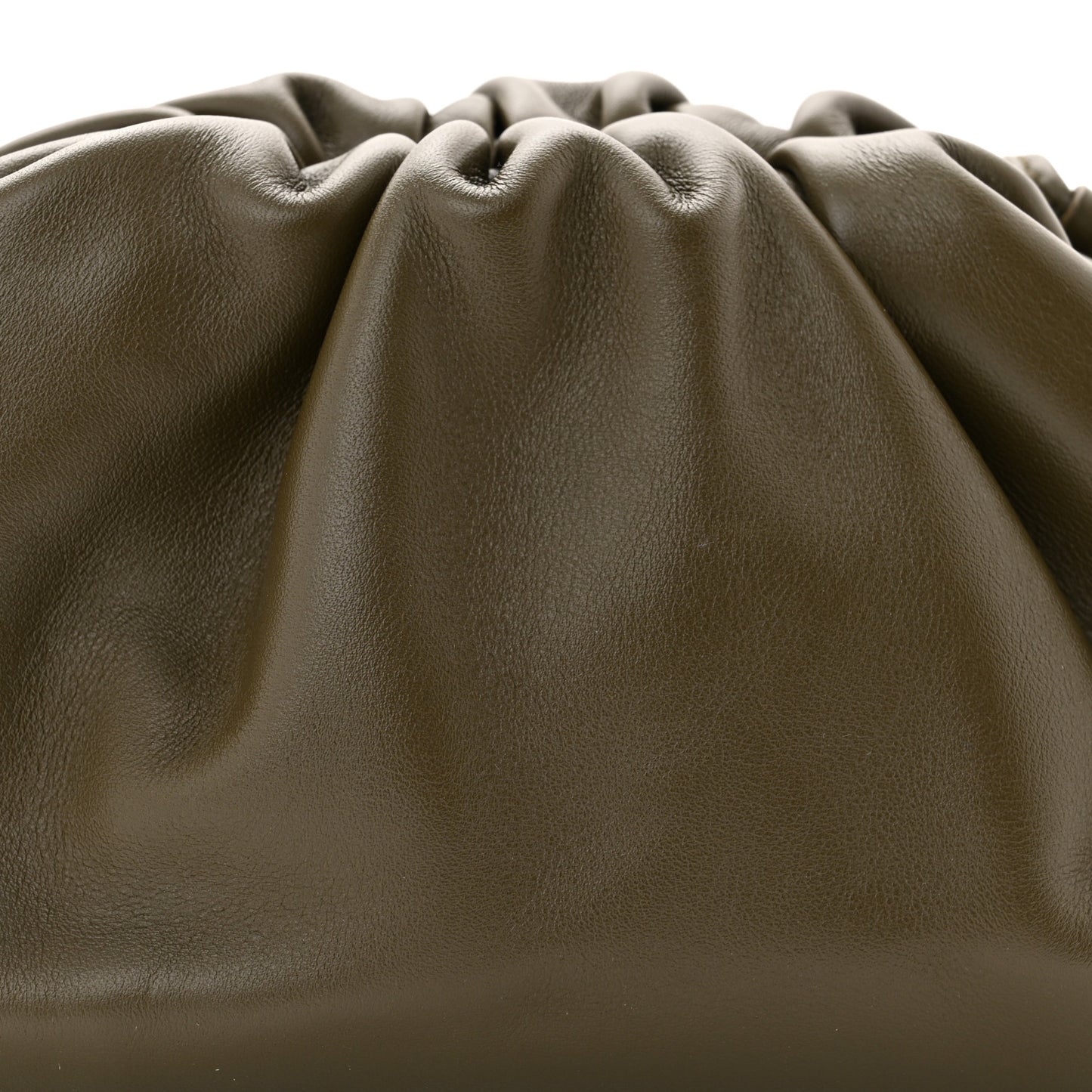 Butter Calfskin The Mini Pouch Kaki Fondente