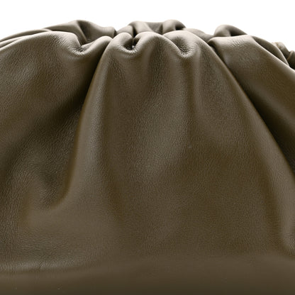 Bottega Veneta Butter Calfskin The Mini Pouch Kaki Fondente 8 of 11