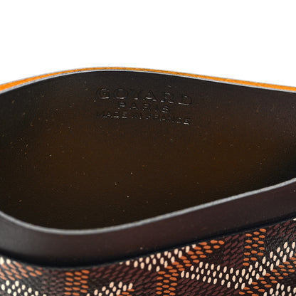 Goyard Goyardine Saint Sulpice Card Holder Black 5 of 7