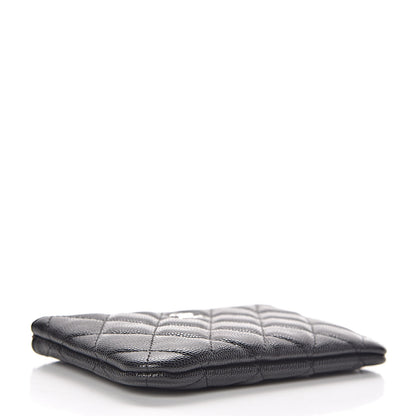 Chanel Caviar Quilted Small Cosmetic Case Black 4 of 8
