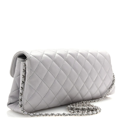 Chanel Lambskin Quilted By 4 Flap Crossbody Grey 3 of 10