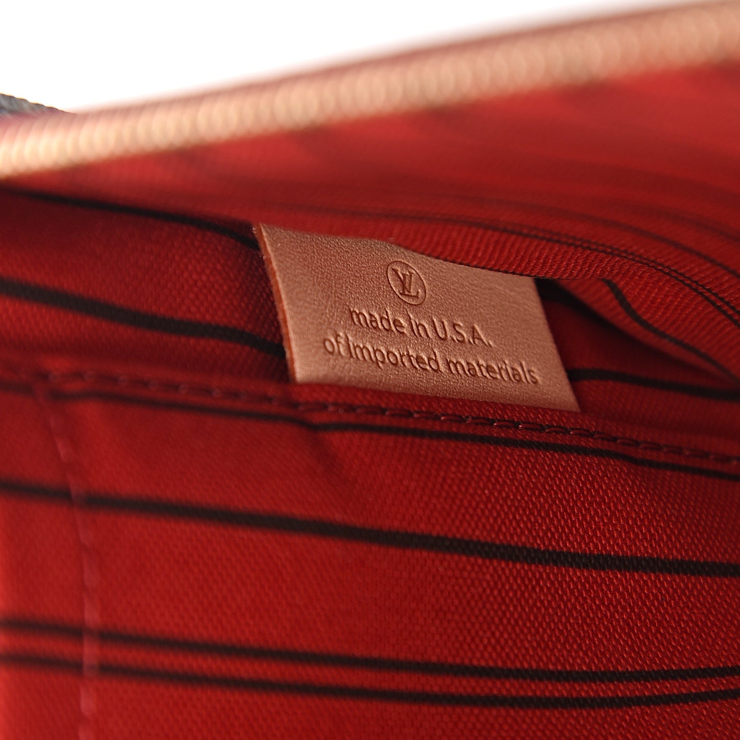 Monogram Neverfull MM GM Pochette Cherry