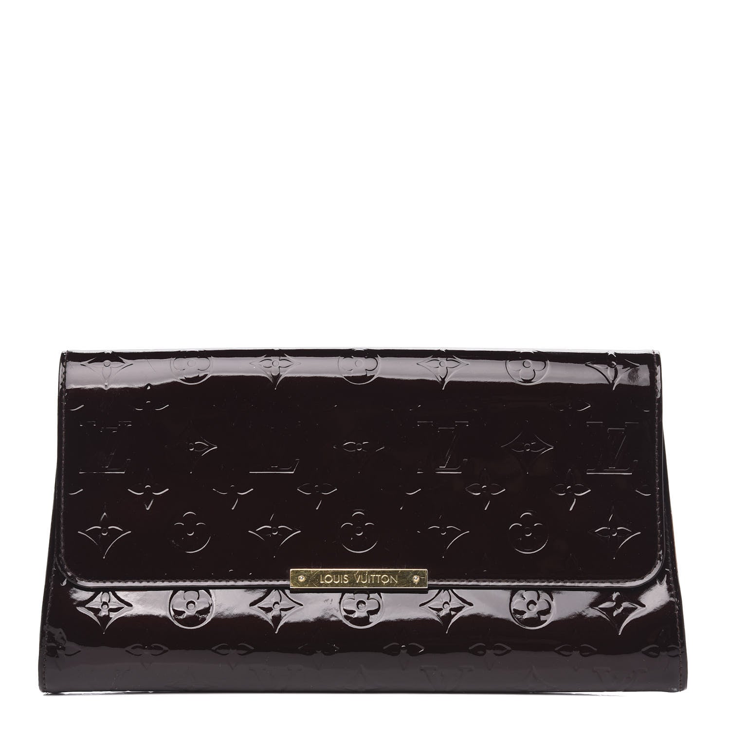 Louis Vuitton Vernis Robertson Clutch Amarante 1 of 10