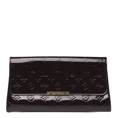 Louis Vuitton Vernis Robertson Clutch Amarante 1 of 10
