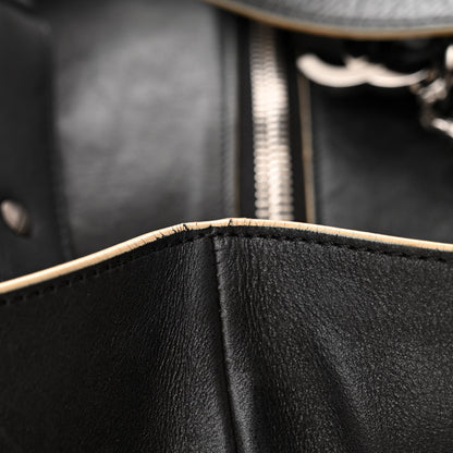 Chanel Lambskin Edgy XL Tote Black 16 of 17