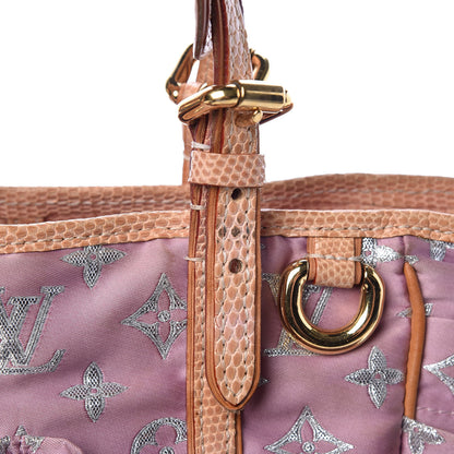 Louis Vuitton Monogram Glitter Cabas Pink 16 of 23