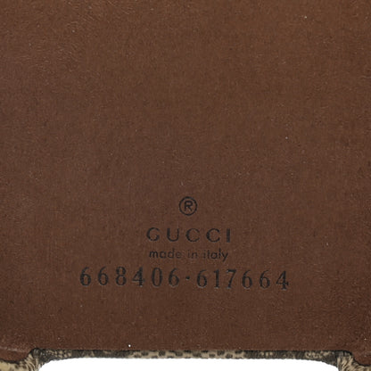 Gucci GG Supreme Monogram Ophidia iPhone 12/12 Pro Case 6 of 6