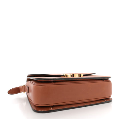 Celine Natural Calfskin Medium Triomphe Tan 4 of 13