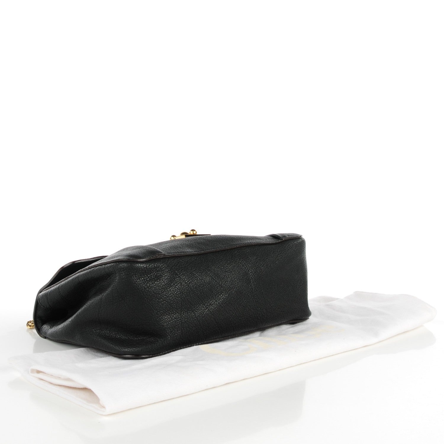 Chloe Calfskin Medium Elsie Shoulder Bag Black 4 of 11