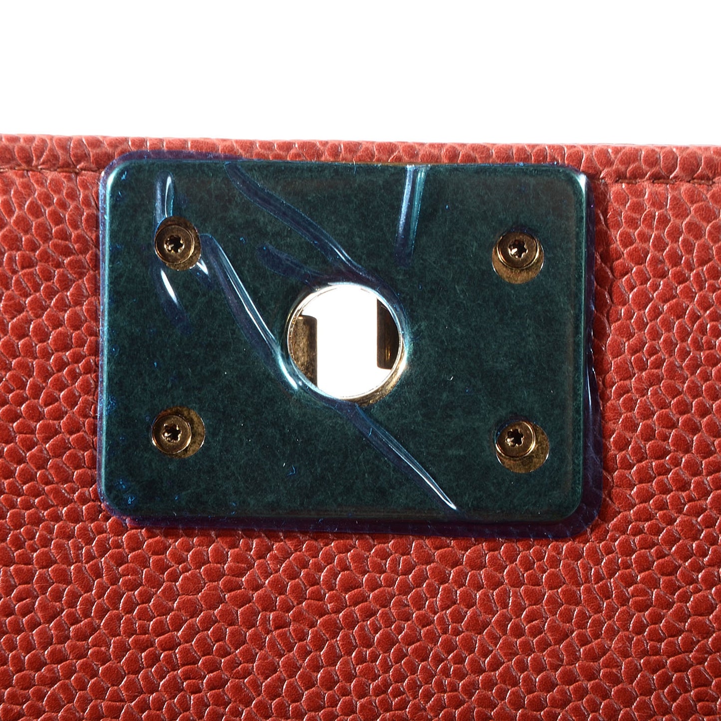 Caviar Medium Boy Flap Red