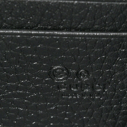 Gucci Calfskin GG Marmont Chain Wallet Black 11 of 12