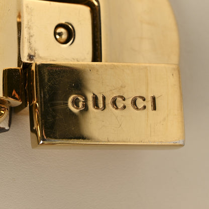 Gucci Calfskin Mini Sylvie Top Handle Bag White 16 of 19