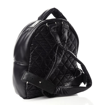 Chanel Nylon Quilted Coco Cocoon Backpack Black 3 of 10