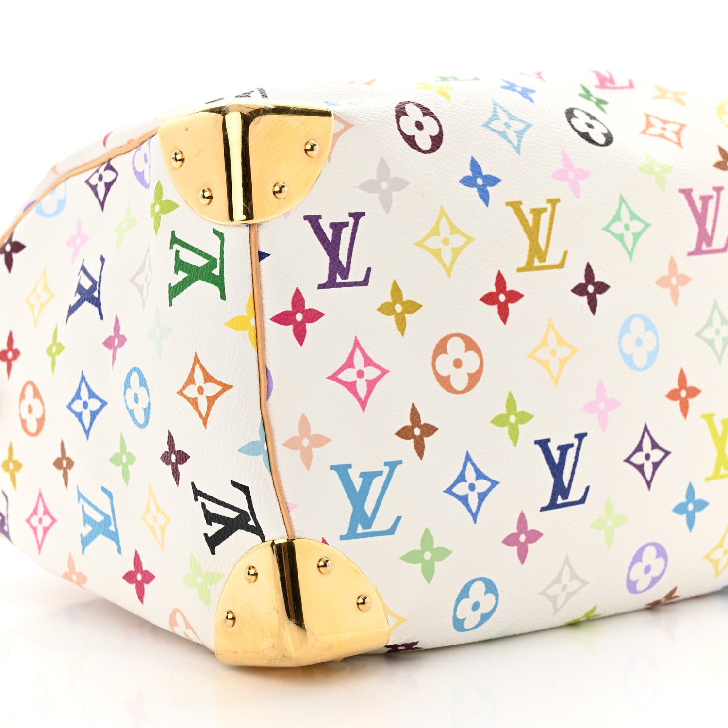 Louis Vuitton Monogram Multicolor Speedy 30 White 8 of 10