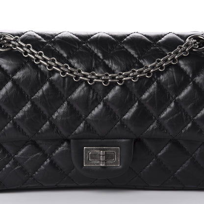 Chanel Aged Calfskin Quilted 2.55 Reissue 225 Flap Black 10 of 10