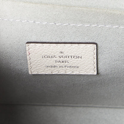 Louis Vuitton Soft Calfskin Studded Mylockme Chain Bag BB White 8 of 10